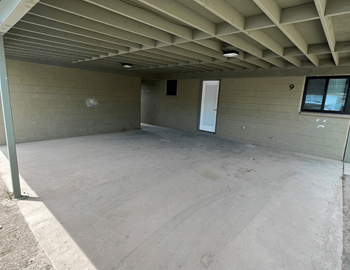 Covered parking
